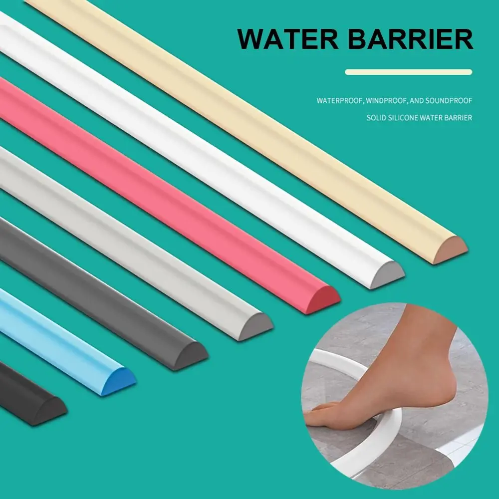 

Профессиональный порог для разделения влажной и сухой душа, силиконовый порог для ванной комнаты, защита от водяной плотины, раковина, складной барьер для душа, стиральная машина