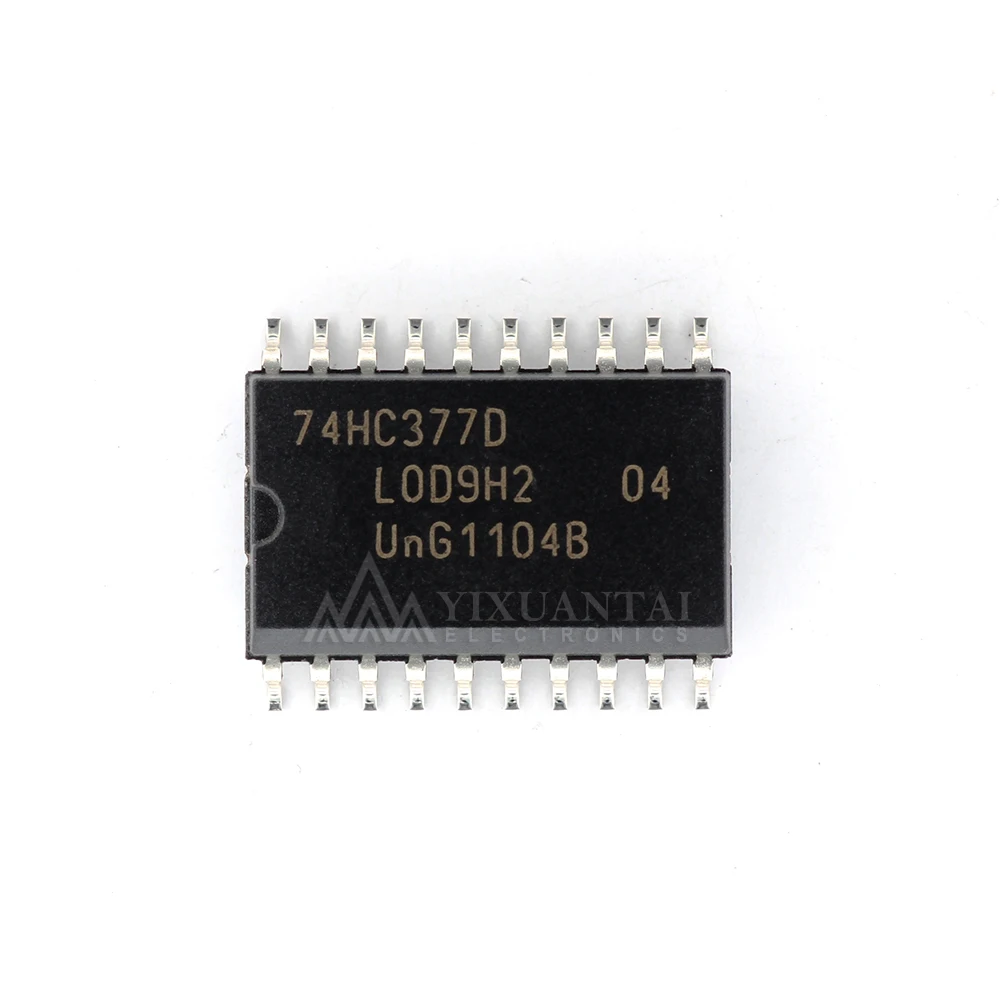 

10PCS/LOT NEW Original 74HC377D 74HC377 HC377D HC377 Flip Flop D-Type Bus Interface Pos-Edge 1-Element-SOIC-20 SOP20