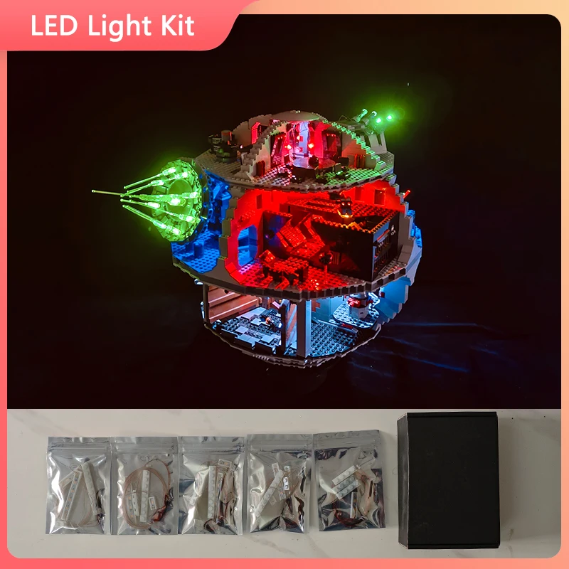 Light Kit For 75159 Death Star Model DIY Toys (Only Lighting Set Not Included Building Blocks)