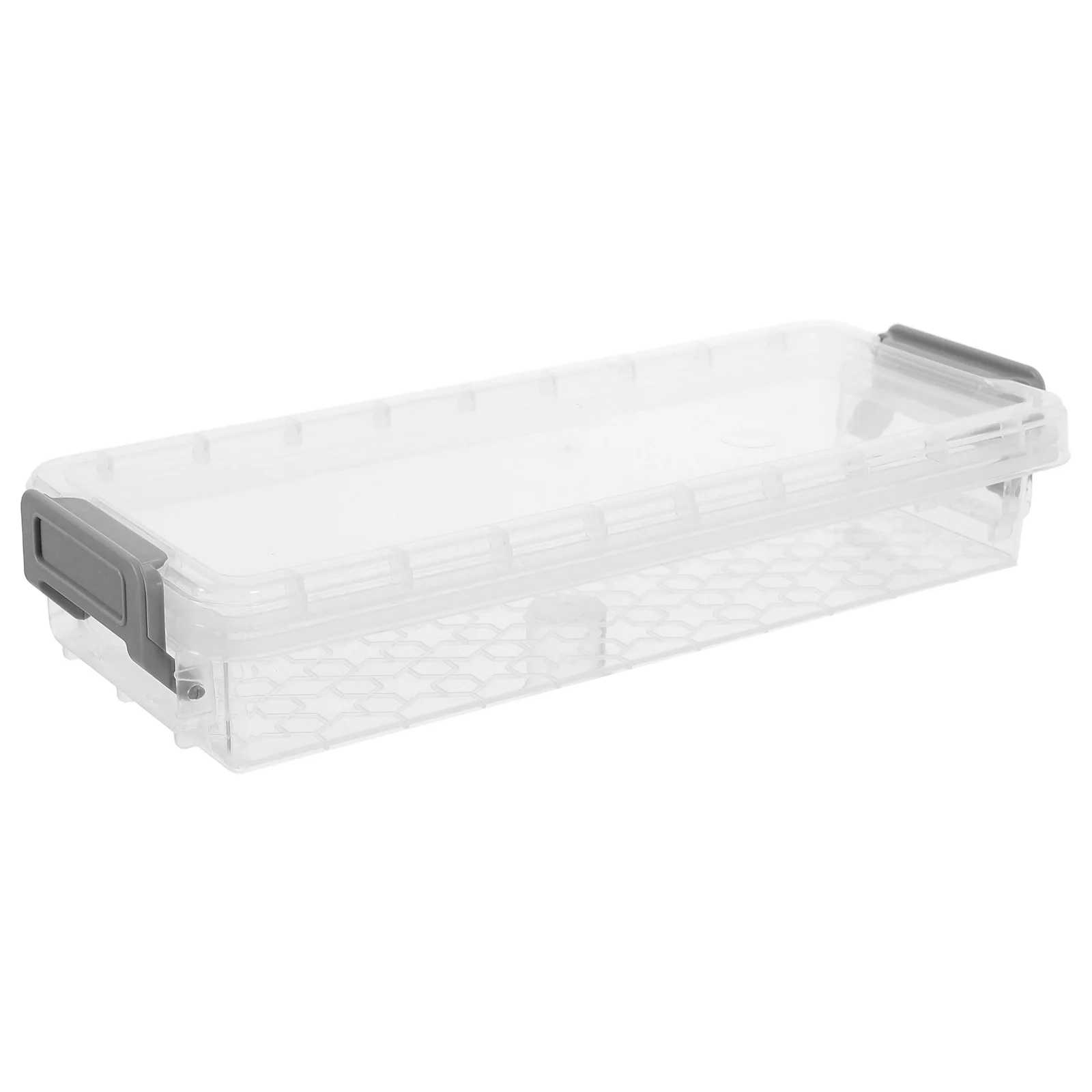 

Transparent Storage Box Clear Containers Desk Organization Pencil Toy Snack Kids Organizer Sturdy Construction