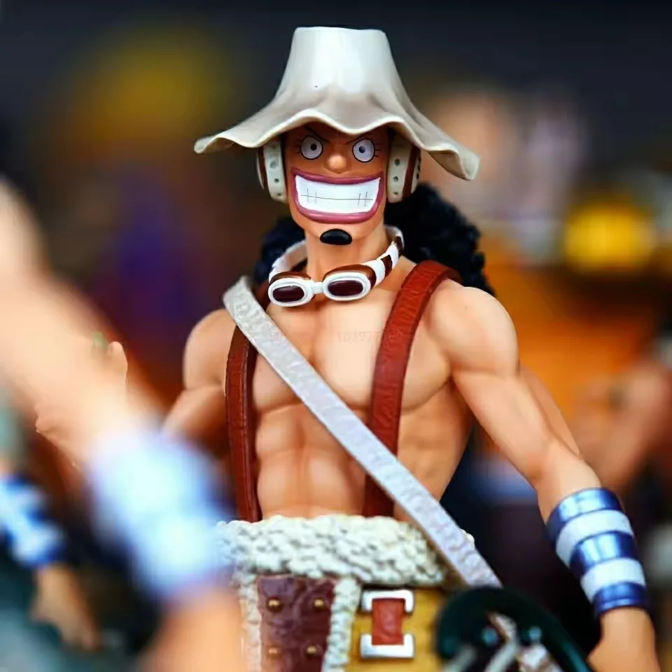 2025 Een Stuk Anime Figuur Meteor Twee Jaar Na LX USOPP Navigatie Koning GK PVC Actiefiguren Standbeeld Model Speelgoed Geschenken