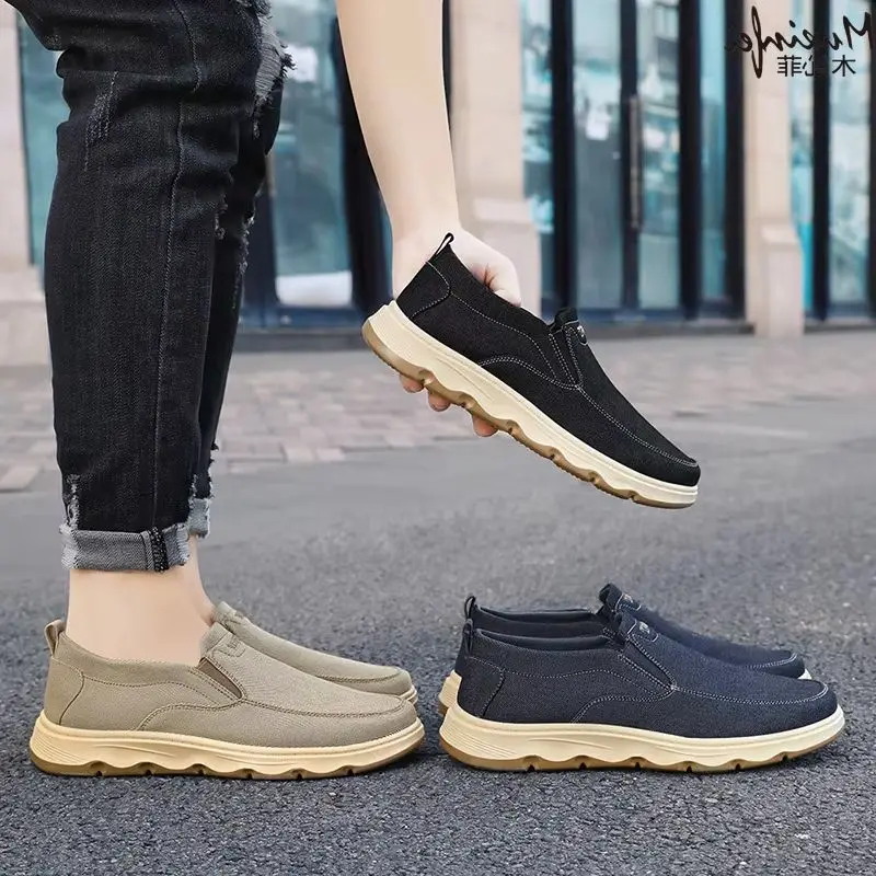 

2026 new men's casual shoes, lightweight, breathable, non slip flat shoes, comfortable sports shoes for daily wear