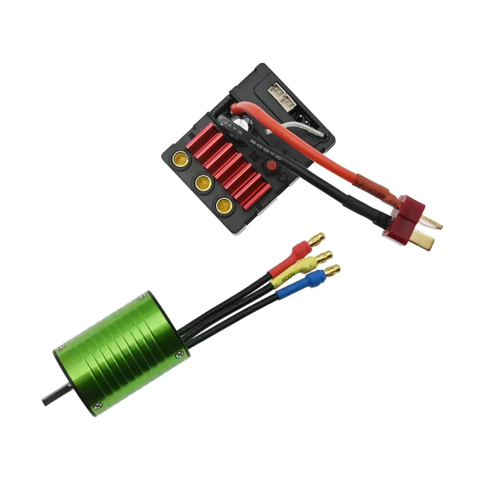 6314 2840 Brushless Motor and 6313 Brushless ESC Sensorless for 1/16 Vehicle Remote Control Cars Hobby Car Model Accessory