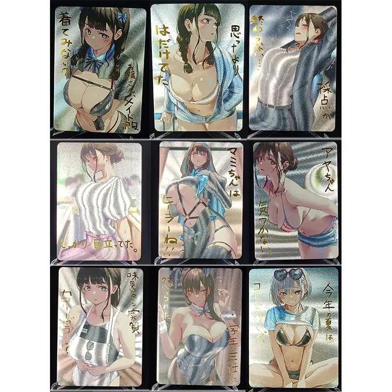 Wife Card Collectible Cards Boys Games Toys Tabletop Games Birthday Gifts DIY Anime Black Magician Girl Premium Flash Card 31PC