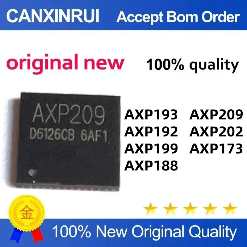 (5 pieces) New AXP193 AXP209 AXP192 AXP202 AXP199 188 AXP173 QFN