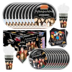 Friends Theme Birthday Decorations Party Disposable Tableware Paper Napkins Cups Plates Tablecloths