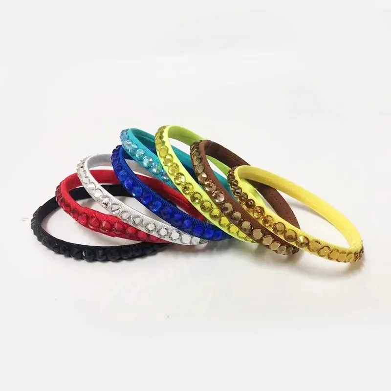 Customized 3 Natural Diamond Latin Dance Kid Adult Blackpool Competition Bracelet National Standard Dance Performance Black