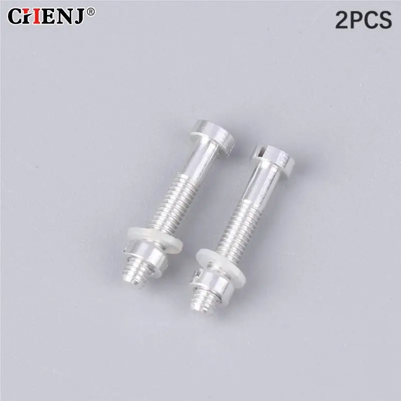 2pcs ForLP Replacement Rapair Tool Easy Install Headshells Hardware DIY Mounting Screws Professional Audio Turntable Phonograph