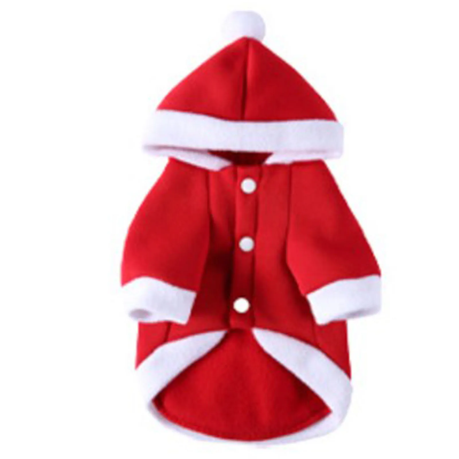 Cross-border Pet Clothing Small Dog Breed-specific Coats Santa's Visit Dog Sweater Reindeer Christmas Decorative Clothing