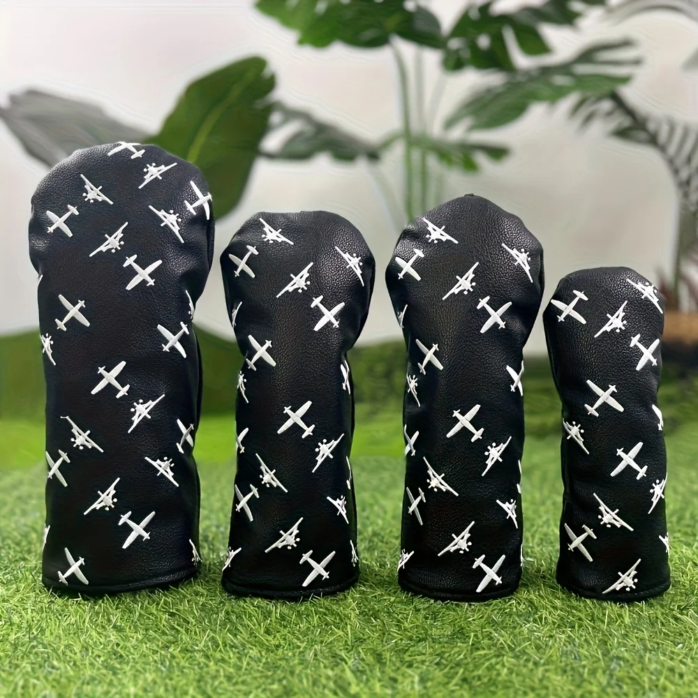 Housse de protection innovante pour clubs de golf, design brodé, accessoires de golf, matériau durable, offrant la meilleure protection