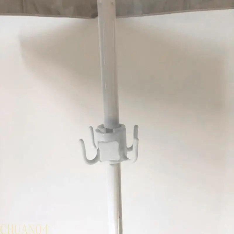 

A1A2 Umbrella Stands, 4-Prongs Beach Umbrella Hanging Hook Plastic Umbrella Hook Hanging Beach Umbrella Hanger Clips Holder
