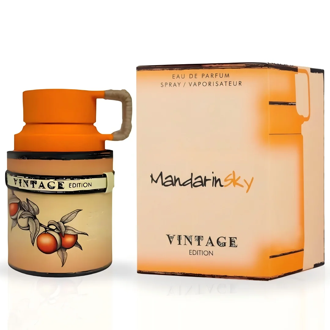 

Mandarin Sky Vintage Edition 100ml Fruity Spicy Unisex Perfume Gift for Weekend Gatherings