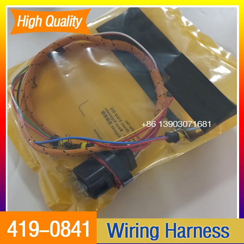 C9 Wiring Harness 419-0841 215-3249 for Excavator E330D E325 Engine Spare Parts 4190841 2153249