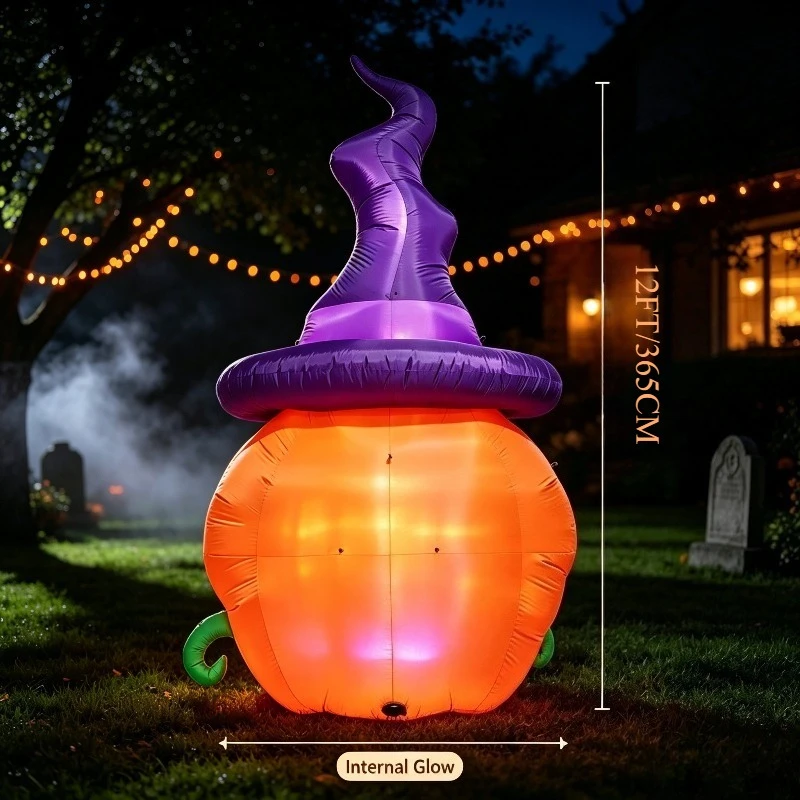 Halloween Inflatable Pumpkin, Scary Decoration