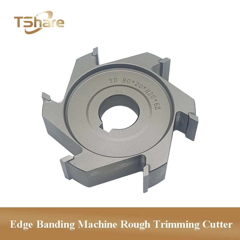 2 قطعة شفرة النجارة الخشنة التشذيب القاطع لآلة ربط الحواف NANXING 80x20xH20x6Z #1