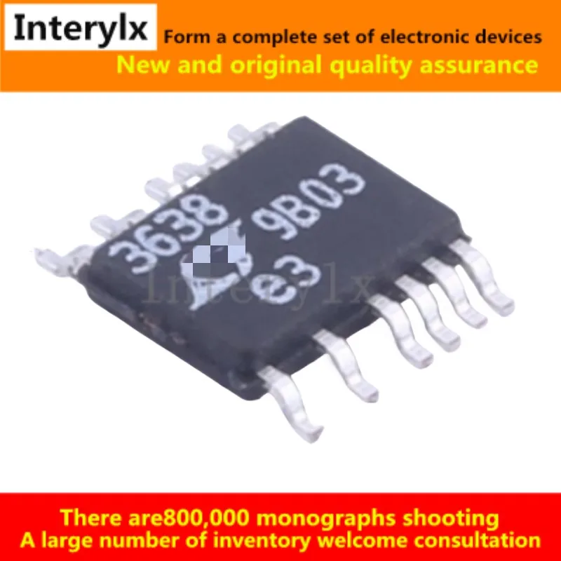 

5Pcs/Lot LTC3638EMSE LTC3638EMS LTC3638 3638 IC REG BUCK ADJ 250MA 16MSOP LTC3638EMSE#TRPBF