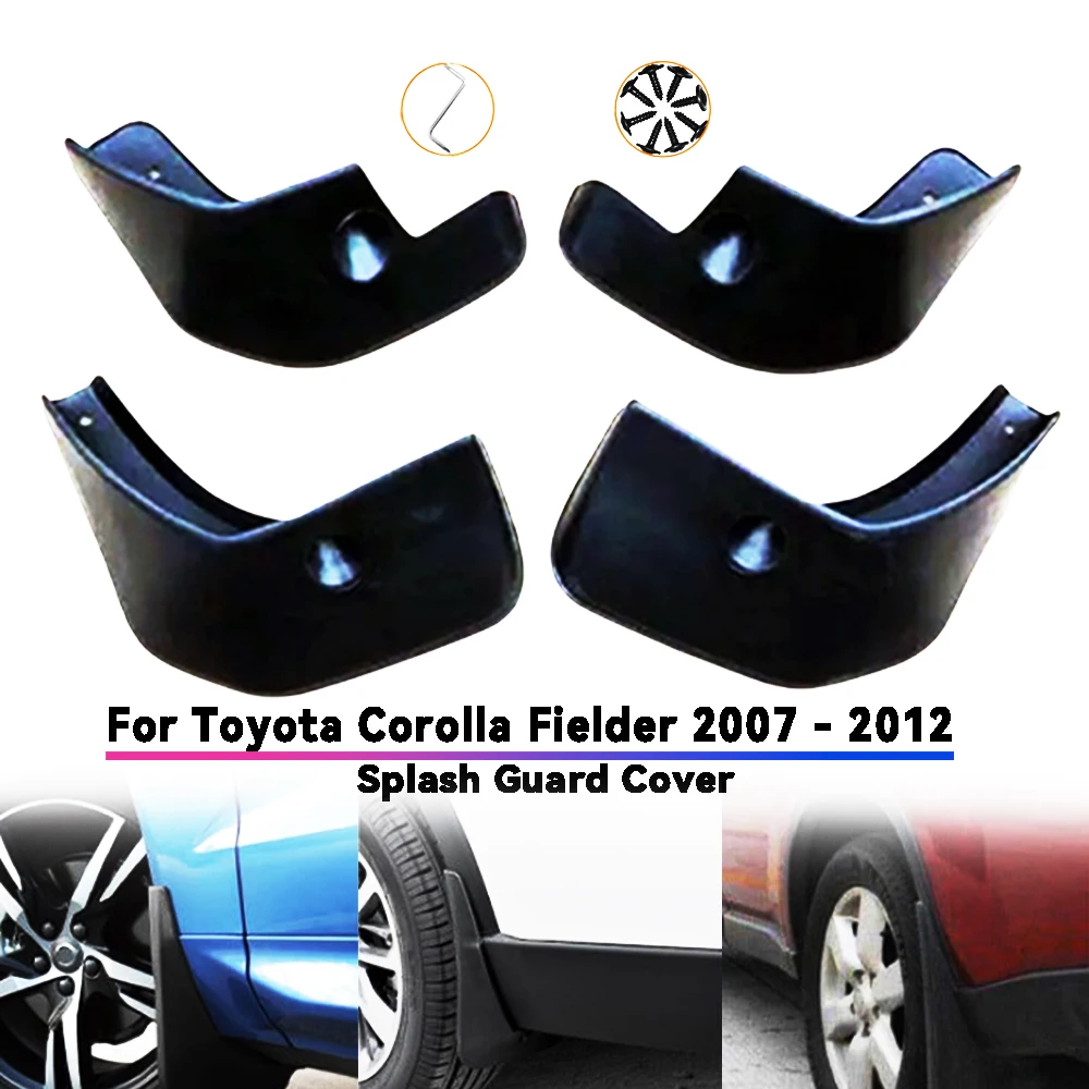 

Автомобильное брызговик для Toyota Corolla Fielder 2007-2012, автомобильные брызговики, аксессуары для крыльев