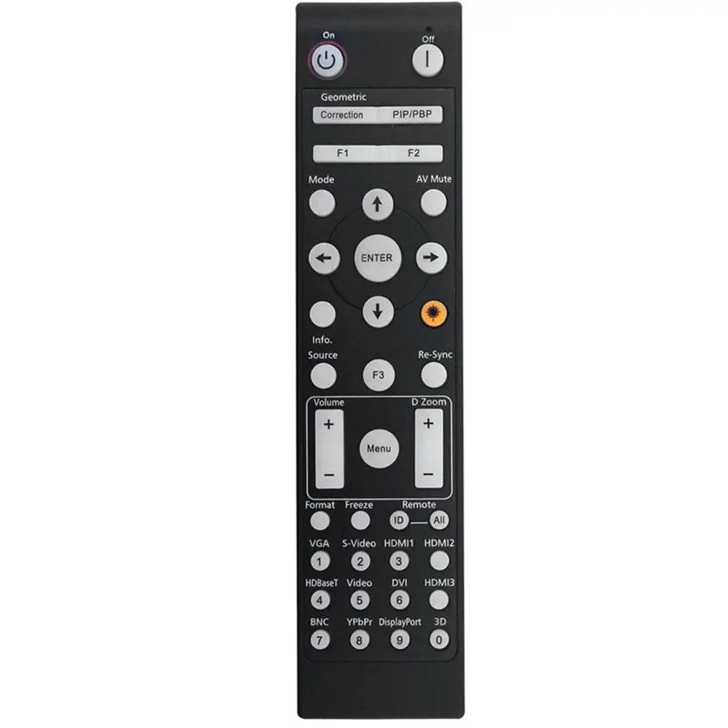 L62A Replacement Remote Control For Optoma Projectors-EH515T MEX904 EH415 OPX6155 X600 X605 X600 X515 EH503 EH500 EH515 DH1017 W