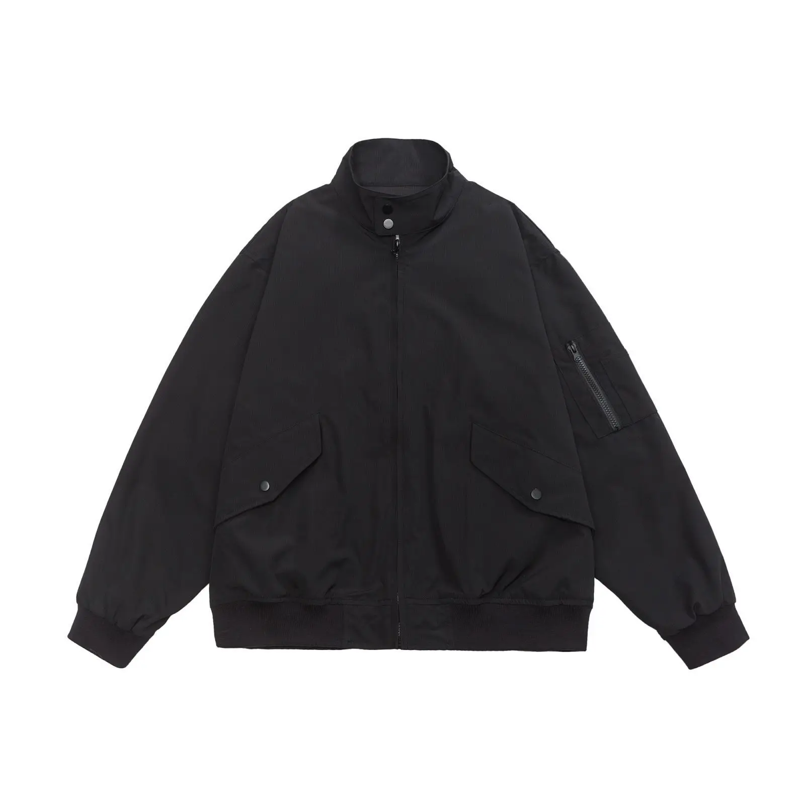 Unsiex Jacket 2026 New Spring Autumn Japanese Vintage Harrington Flight Jacket For Men Loose Vintage Stand Collar Outerwear Coat view 6