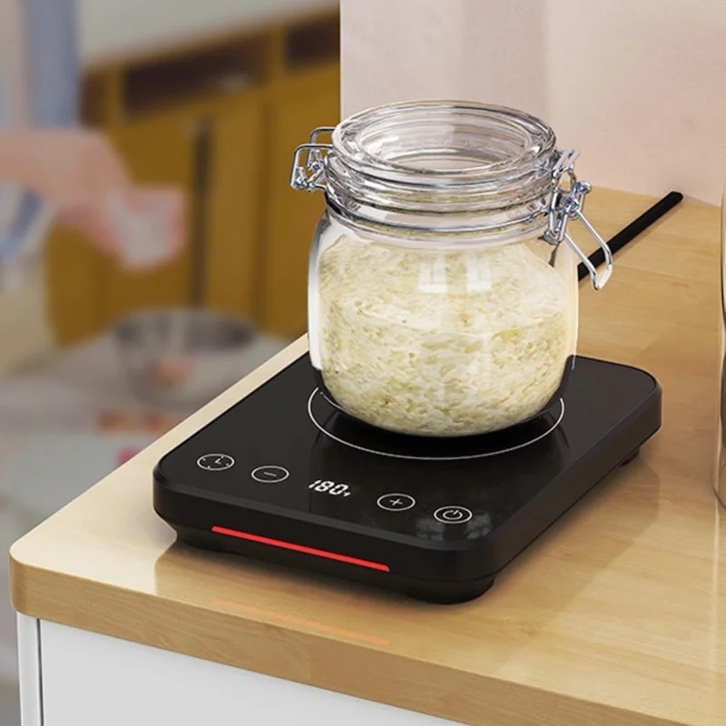 Sourdough Starter Warmer Mat with Digital Thermostat Precise Temperature Control 70F to 100F for Homemade Baking