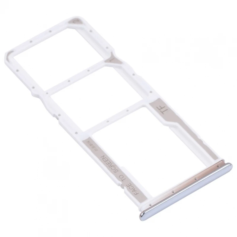 SIM tray for XIAOMI REDMI NOTE 10 4G / 10S adapter card White Stone # Xiaomi Redmi Note 10 4G (MOJITO, M2101K7G, M2101K7AG) # Xiaomi Redmi Note 10S (M2101K7BG, M2101K7BI, M2101K7BNY)