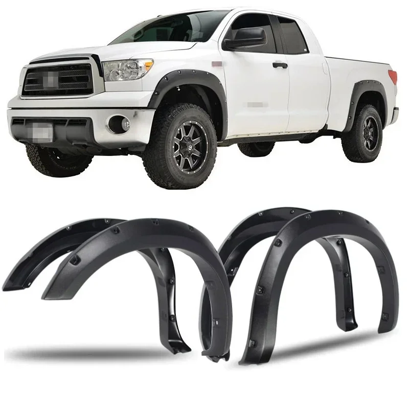 Mudguards Wheel Fender Flares For Toyota Tundra 2007-2013 Splash Guard Mud Flap Black for Base SR5 Platinum Limited Body Kit