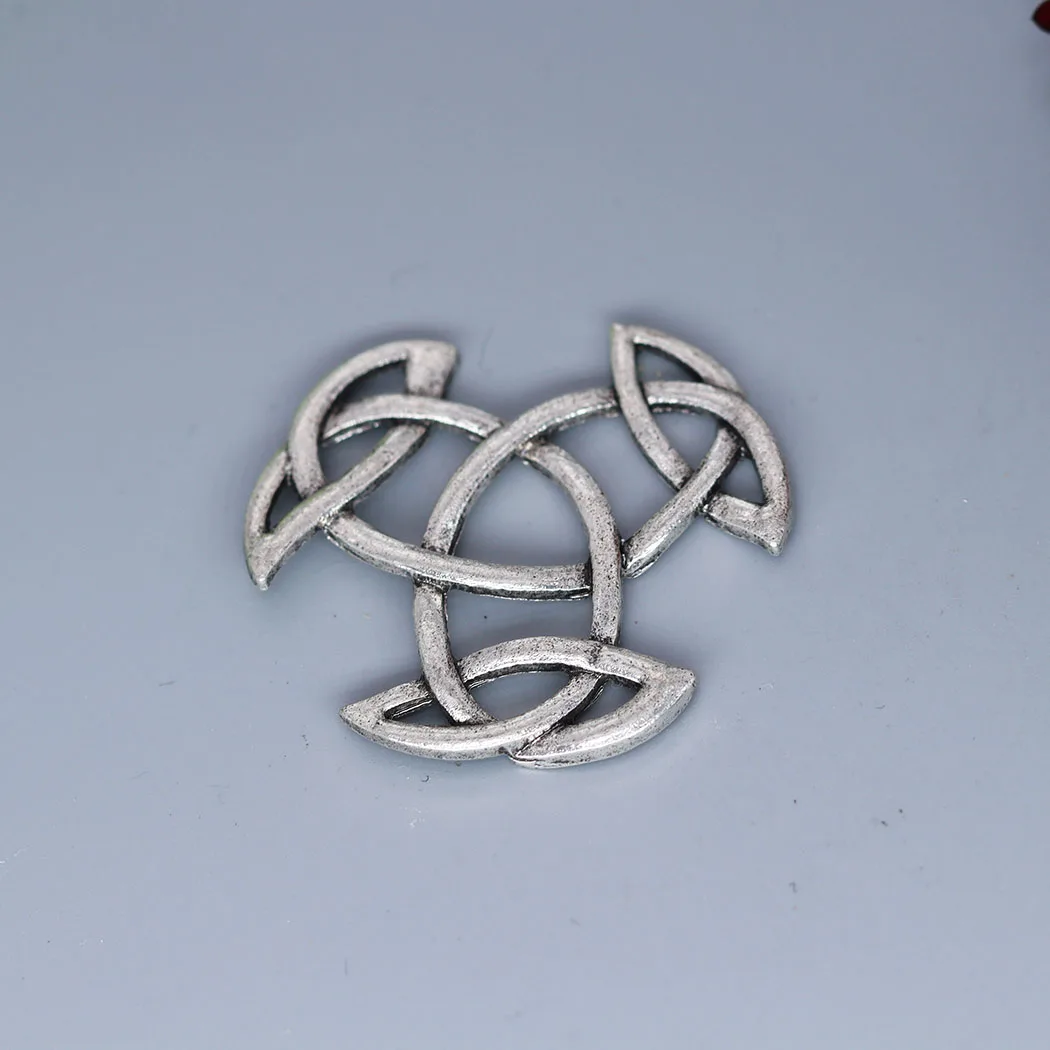 3Pcs/lot Viking Trinity Knot  Charm Pendant For DIY Necklace Handmade Jewelry Making