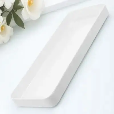 Bathroom Desk Vanity Tray Toilet Tank Organizer Jewelry Storage Plate Simple Desktop Organizing Storage Plate view 6