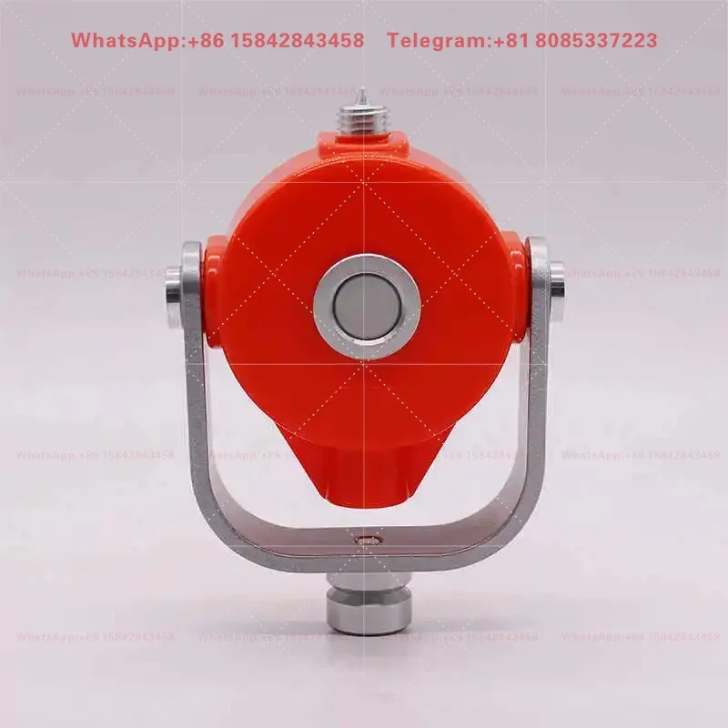 Frameless Sharp Point Large Prism Universal Single Reflecting Prism For Total Station Surveying Measurement