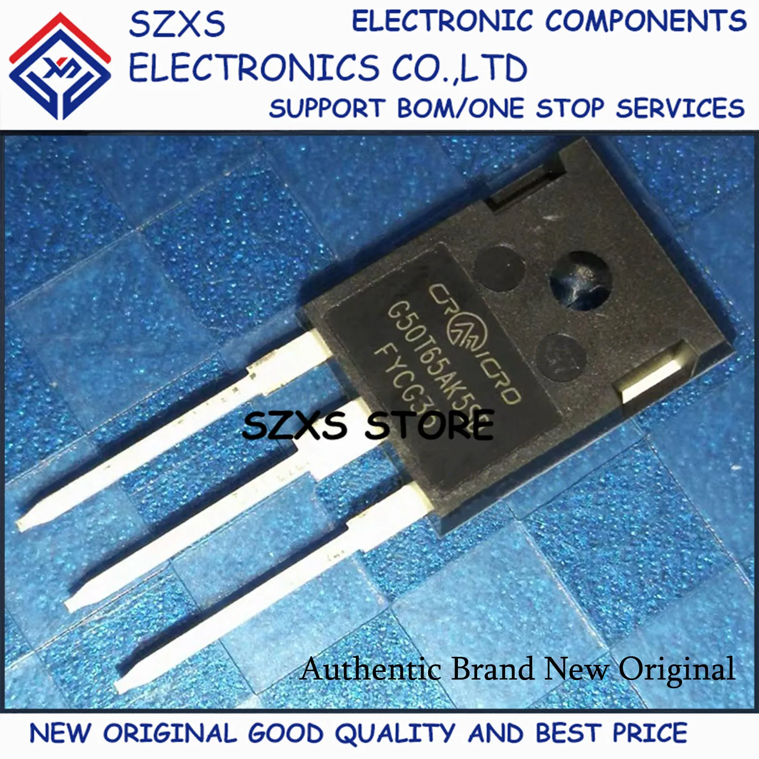New Original 10Pcs G50T65AK5SD CRG50T65AK5SD TO-247 650V 50A Powerful IGBT Transistor In Stock Electronic Component Good Quality