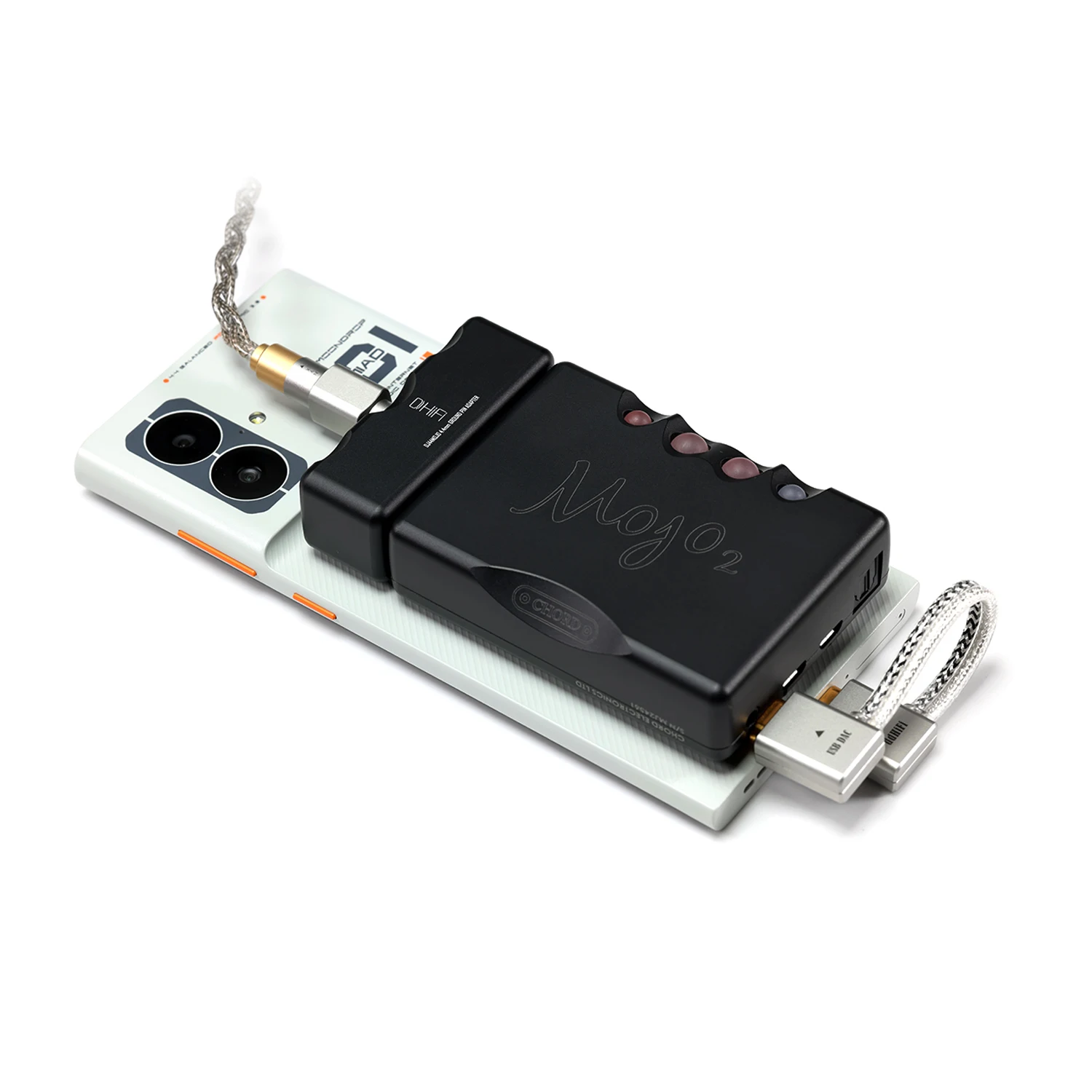 DDHiFi DJ44MOJO 4.4mm Ground Pin Adapter - Exclusively for Chord Mojo