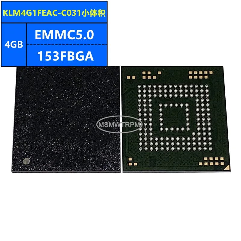 KLM4G1FEPD-B031 KLM4G1FEAC-C031 KLM4G1FEAC-B031 EMMC5.0 4GB 153FBGA Memory Chip IC Electronic Components New Original