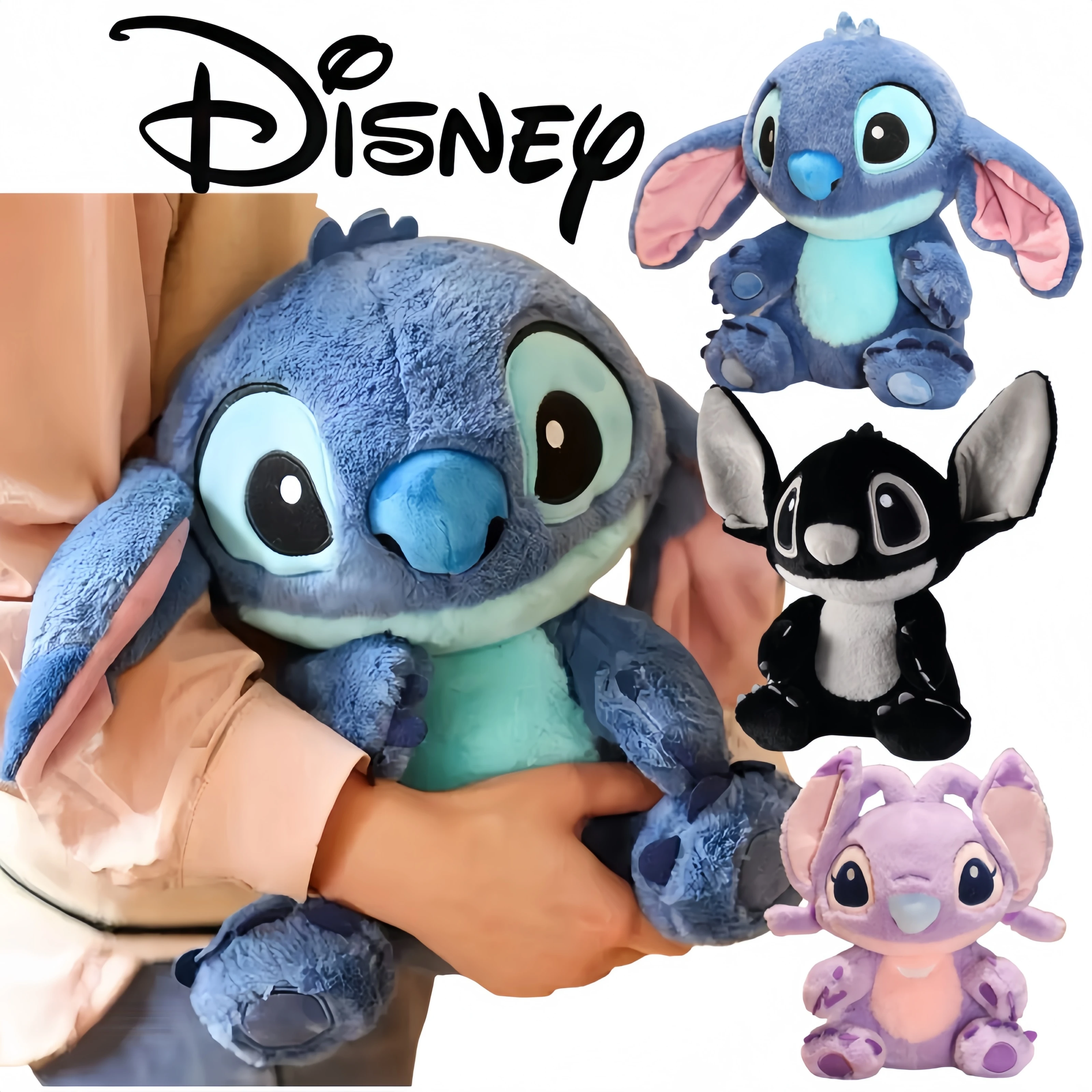 

Кукла Диснея Лило и Стич, плюшевая игрушка Stitch, черная плюшевая игрушка Stitch, плюшевая подушка на день рождения, плюшевая подушка Stitch, подарок для ребенка