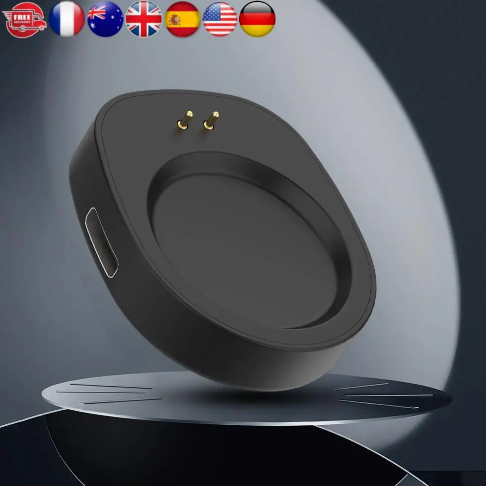 

Адаптер зарядного устройства Адаптер для зарядки Тип C Зарядная док-станция Магнитный преобразователь Преобразователь зарядного устройства для Amazfit T-Rex 3 A2322/Balance A2286