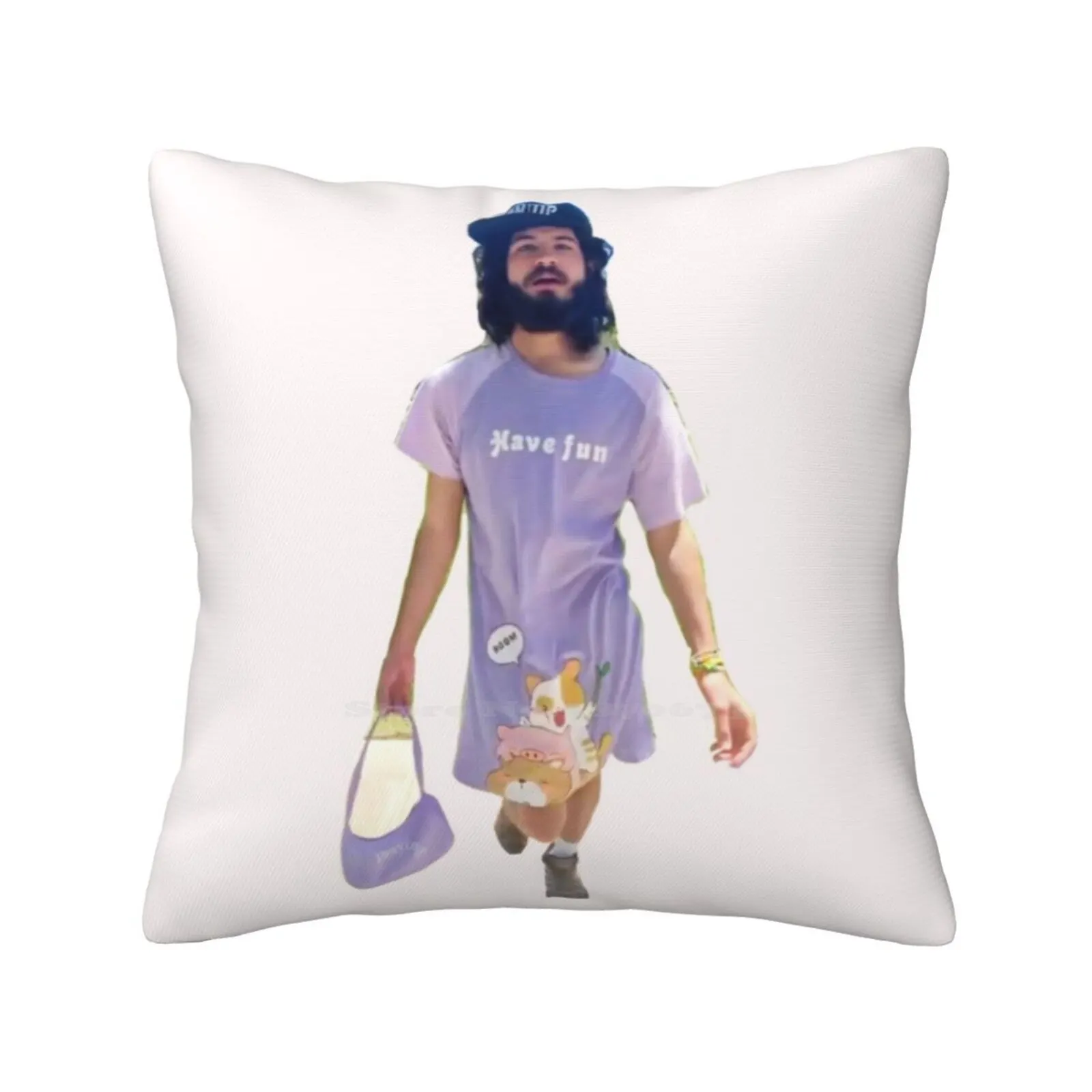 

Drew Sticker Funny Cute Decor Square Pillowcase Drew Phillips Enya Umanzor Drew And Enya Youtube Cute Keithmeril Drewth Funny