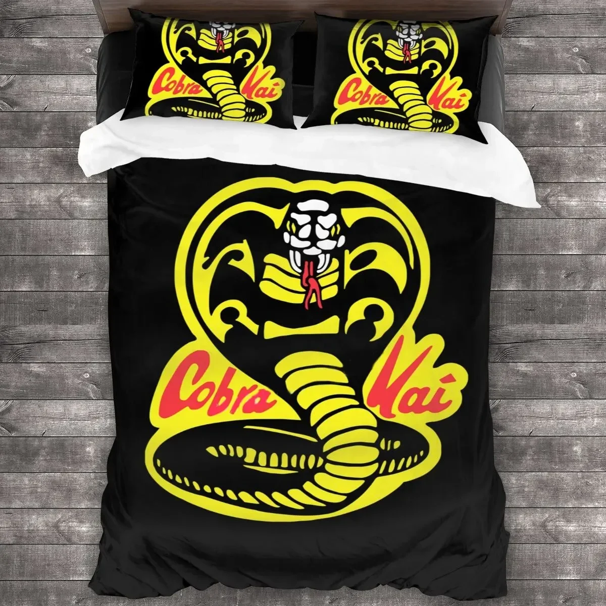 TV Series Cobra Kai Bedding Set Duvet Cover Bedroom Comforter Covers Single Twin King ​Size Quilt Cover Home Textile 2/3PCS