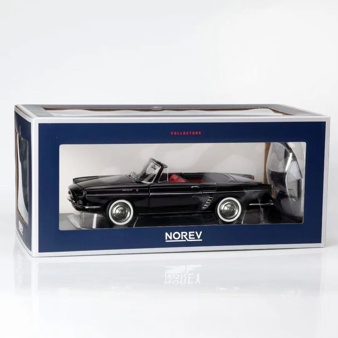 NOREV NewS 1/18 Renault Floride 1961 Die cast models Static display Car models Collect holiday gifts