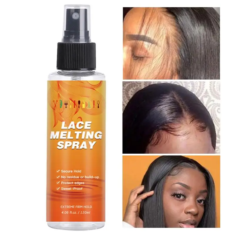 Lace Melting Spray Wig Melting Spray for Lace Wigs Lace Bond Spray Wig Glue Spray Frontal Lace Melting Spray for Wig Install