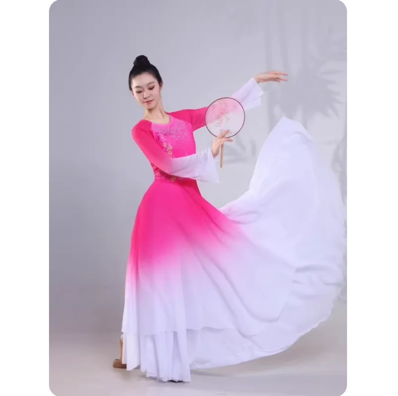 أزياء أداء الرقص الكلاسيكي، وأزياء المسرح الأنيقة على الطراز الصيني، ومسرحيات الرقص، والرقص الجماعي المبهر للزهور #6