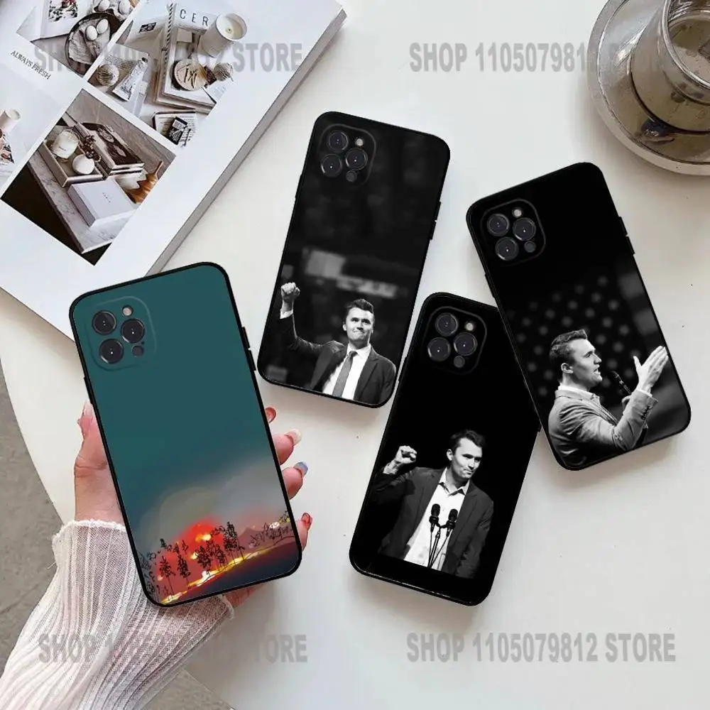 

Goodbye Charlie Kirk Phone Case For IPhone 16,15,14,13,12,11,Pro,Max,Mini,8,7,Plus,SE2,X,XR,XS,MAX Silcone Soft Covers
