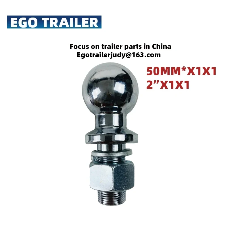 

Хромированный фаркоп Egotrailer, диаметр хвостовика 2 дюйма, 50 мм, 1 дюйм (M25). Эмкость фаркопа сцепного устройства прицепа 5000 фунтов, детали прицепа, муфта прицепа.