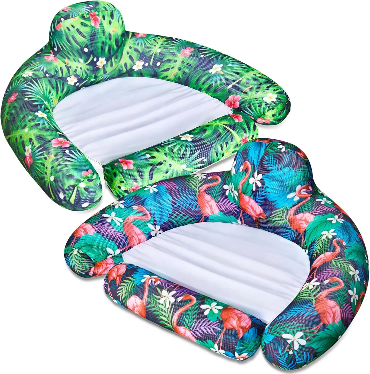 

Inflatable Pool Float Chair , Soft Fabric Quick Drying Cove Floating Lounge Chairs, Heavy Duty Pool Floats Adult Swimming