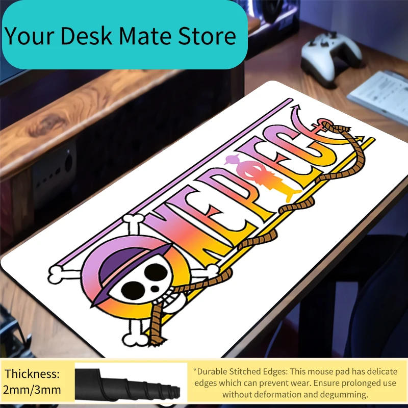 Mouse Pad one piece 90x40cm Anime Gaming Accessories Mousepad Gamer xxl Completo Computer Keyboard Pad Carpet Desk Mat Varmilo