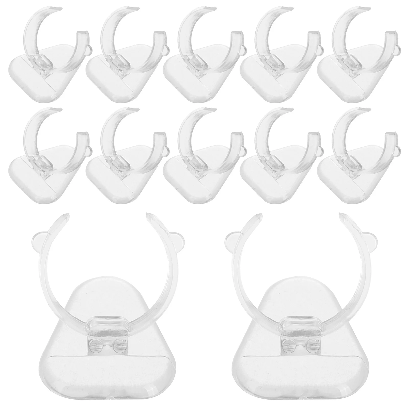 

20Pcs Ring Display Jewelry Organizer Elegant Design Multi-Functional Storage Suitable Home Store Counters Adaptable Size