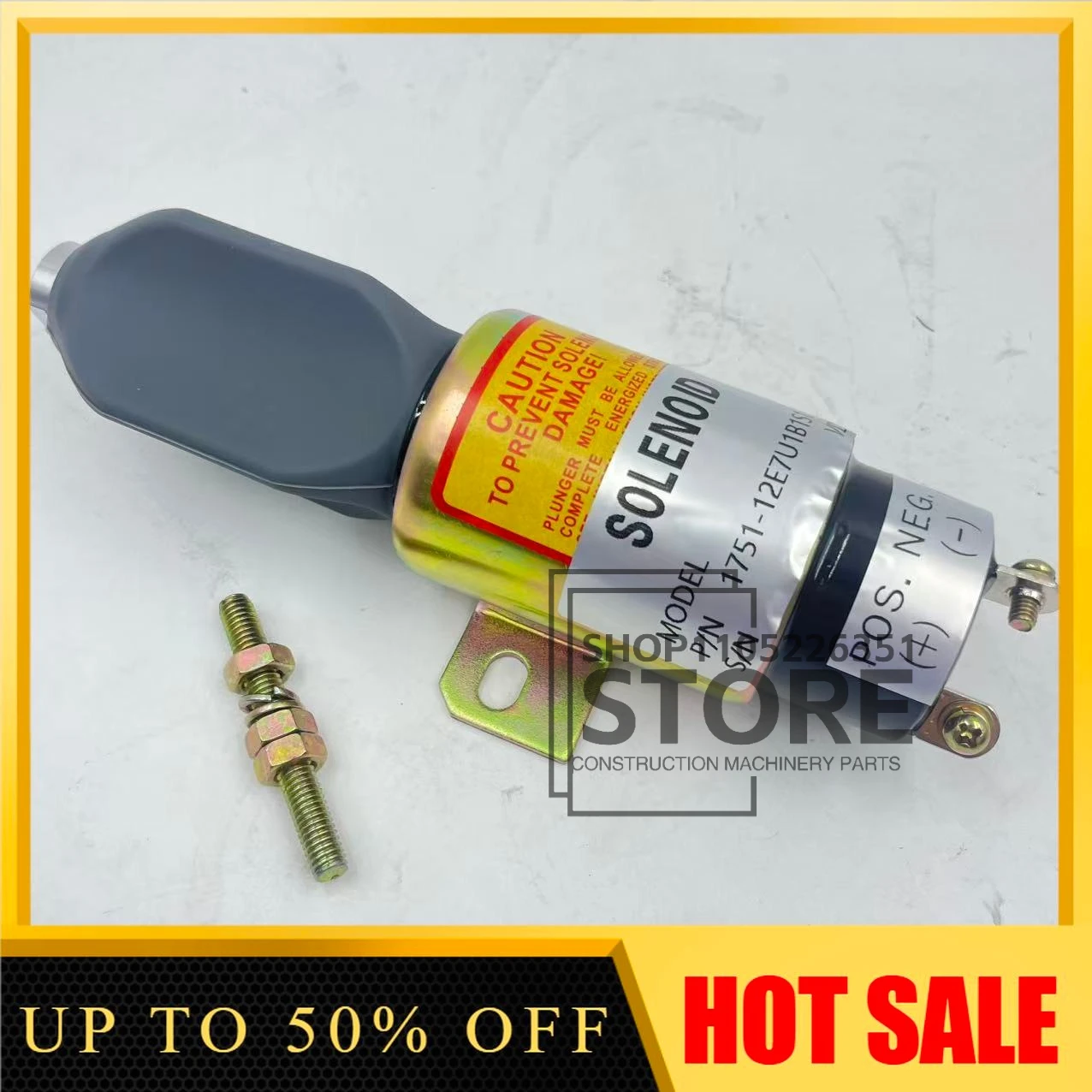 

1751-12E7U1B1S1 For Genie Parts 12V Throttle Actuator Solenoid 77402 77402GT