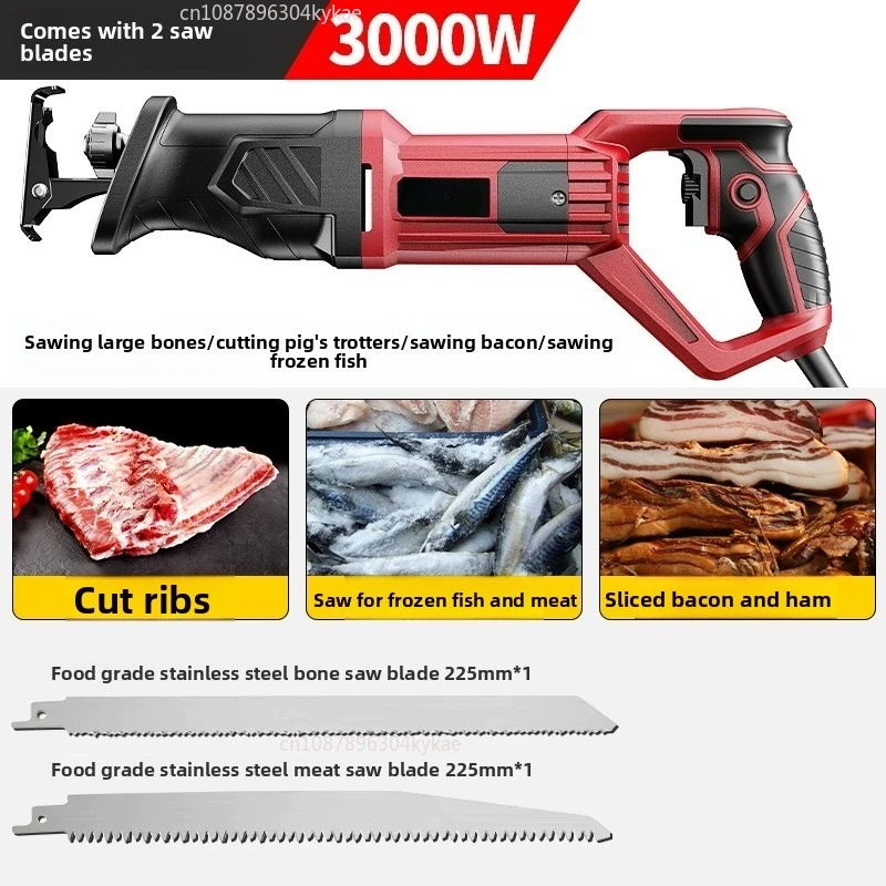 

Cutting Pig Bones Sabre Saw Small Hand-Held Cutting Bone Saw Frozen Meat Household Cutting Bone Artifact