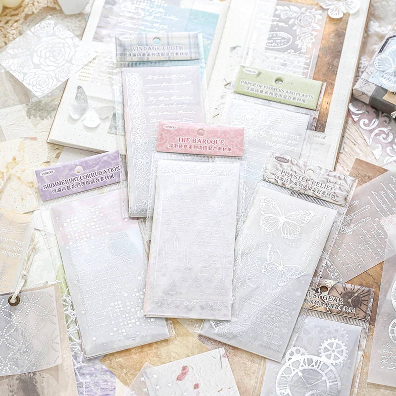 12packs/LOT tracing paper series cute lovely retro decorative paper memo pad