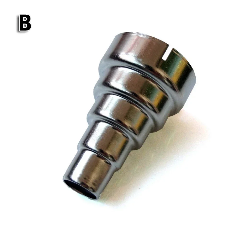 Hot Air gun Nozzles 4 Sizes Stainless Steel Heat Resistant Nozzles Set for 35mm Hot Air Gun Universal Soldering Station Accessor