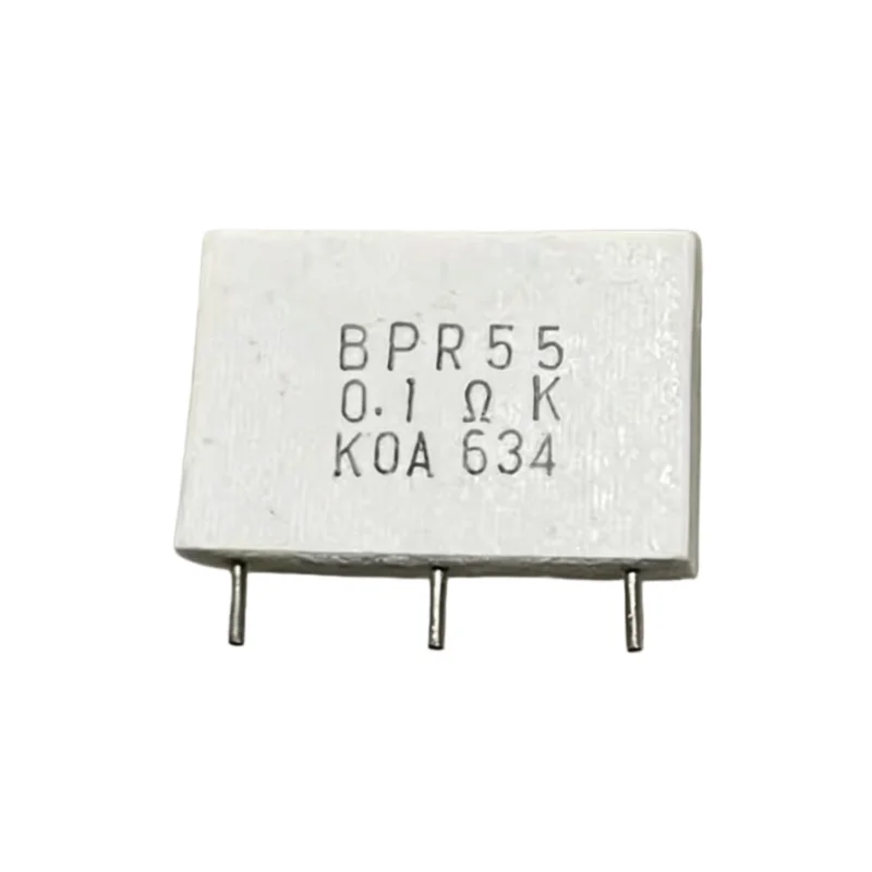 BPR55 0.22R 220MR 5W+5W 0.03ΩK 0.05ΩJ 0.1ΩK 0.22ΩK 0.047ΩJ BPR55CFR22K Power Amplifier 3PIN Ceramic cement resistor KOA