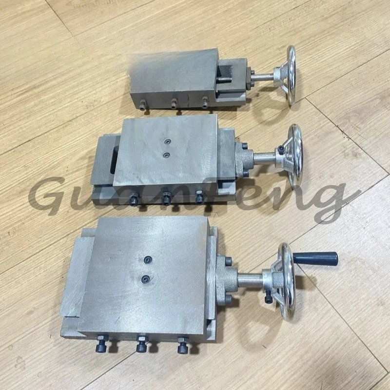 Cast Iron Dovetail Groove Sliding Plate with Rod Straight Line One-way Hand Slide Module Slider Mechanical Guide Rail Table